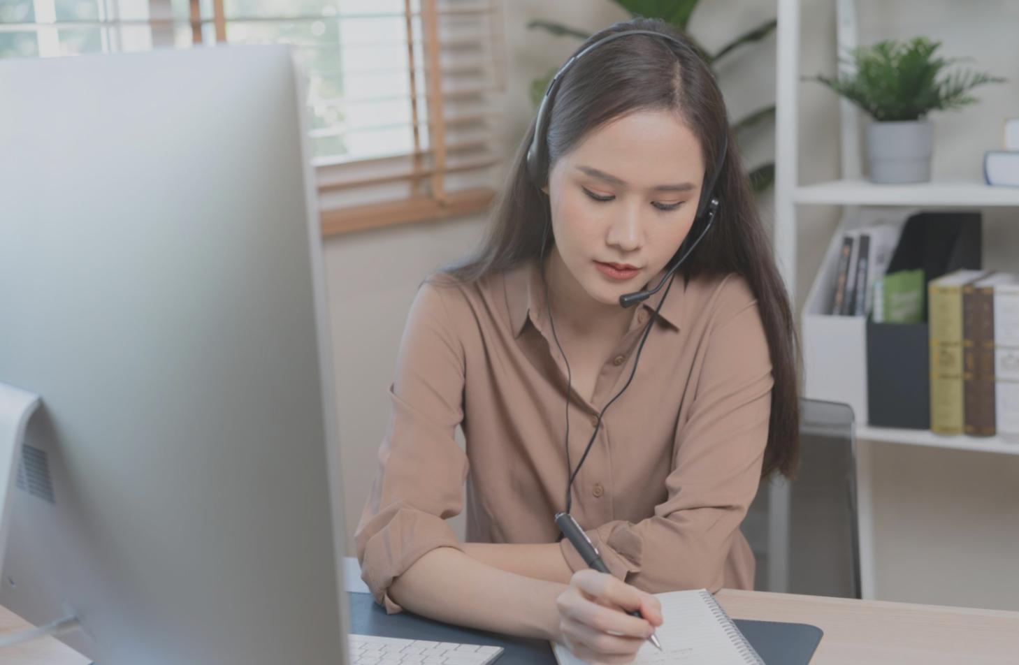 Close-up of financial modeling work in progress